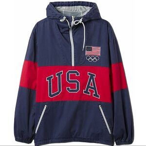 GAP Team USA Oversized Anorak Jacket -Adult Medium